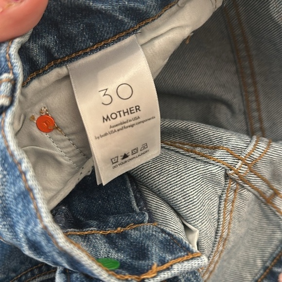 MOTHER Double Stack Ankle Straight Leg Jeans - Picture 9 of 9